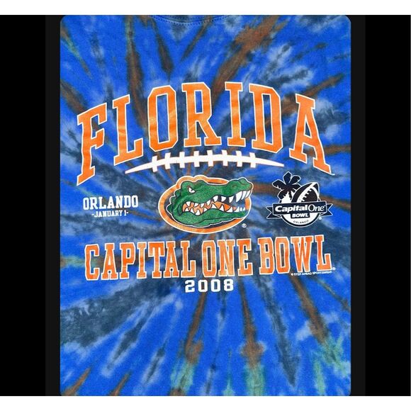 Florida Gators Capital One Bowl Tie-Dye Tee - Picture 3 of 4